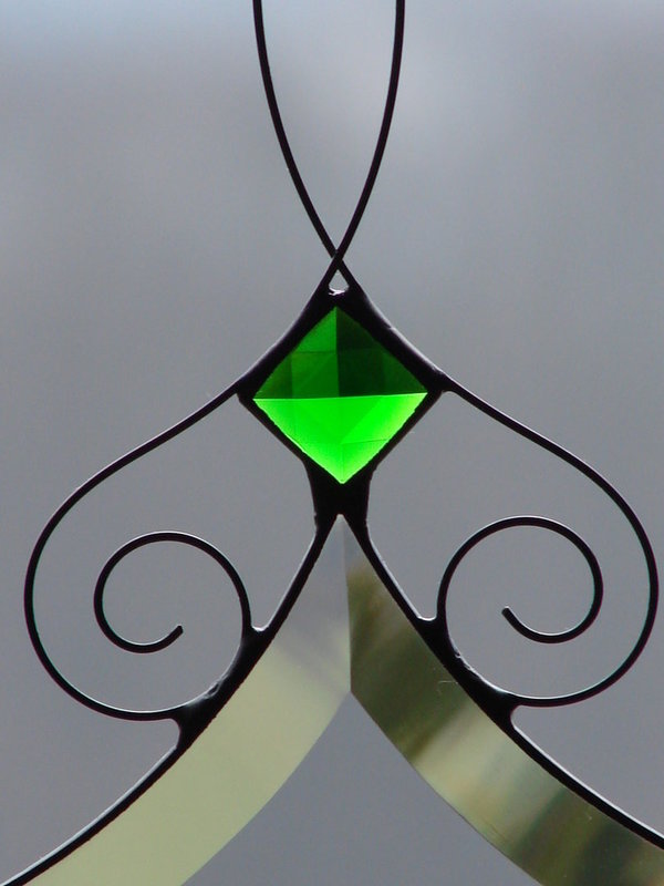 Tiffany-Fensterbild Q70 18-25 grün